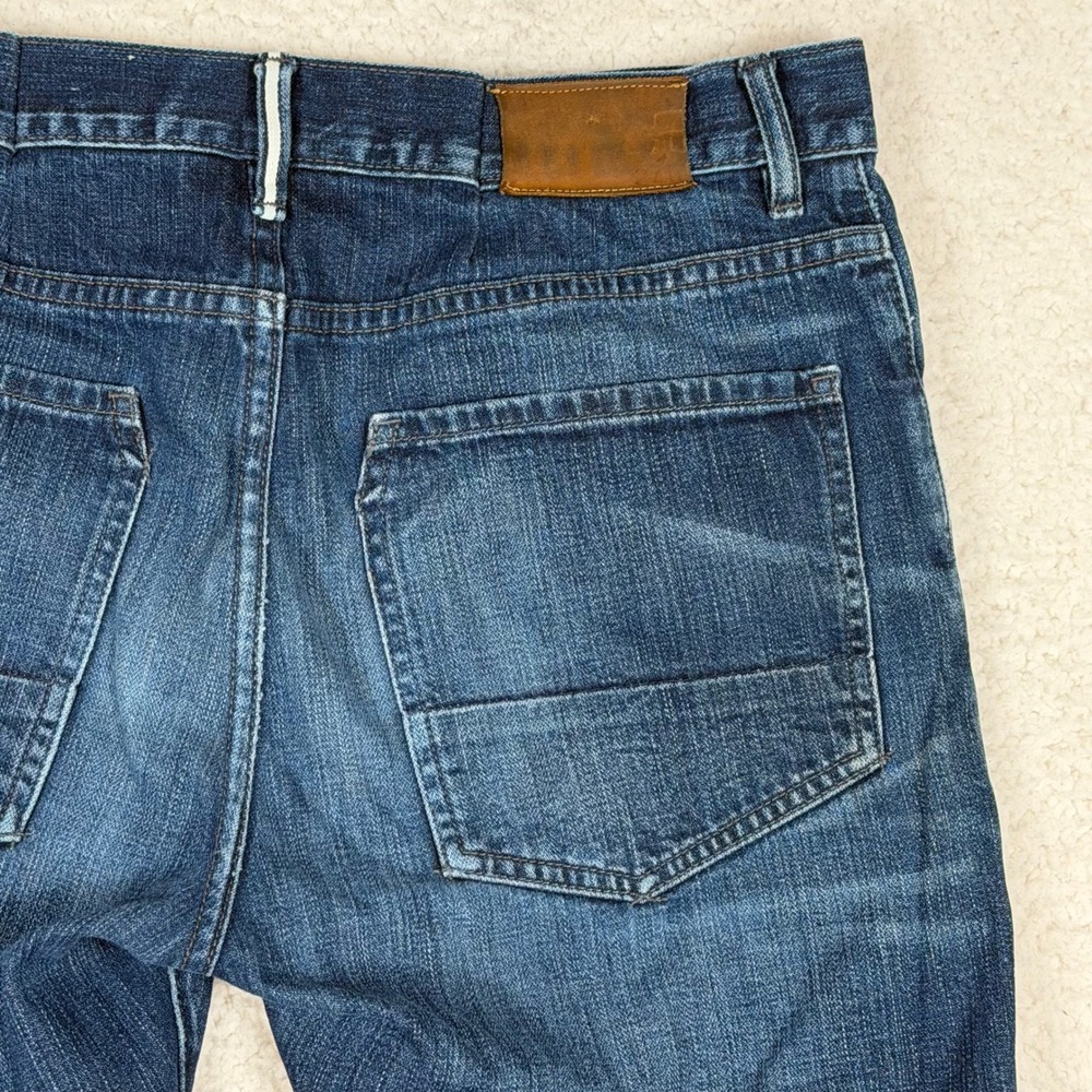 Raleigh Denim Martin Jeans 33 Mens White Oak Cone Denim Selvedge Indigo Slim - Picture 4 of 11